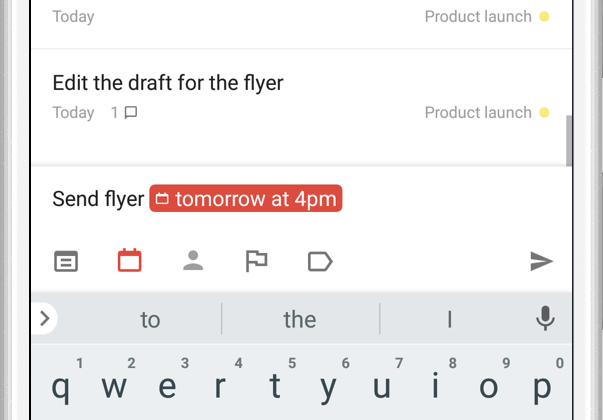 set time on todoist mac app