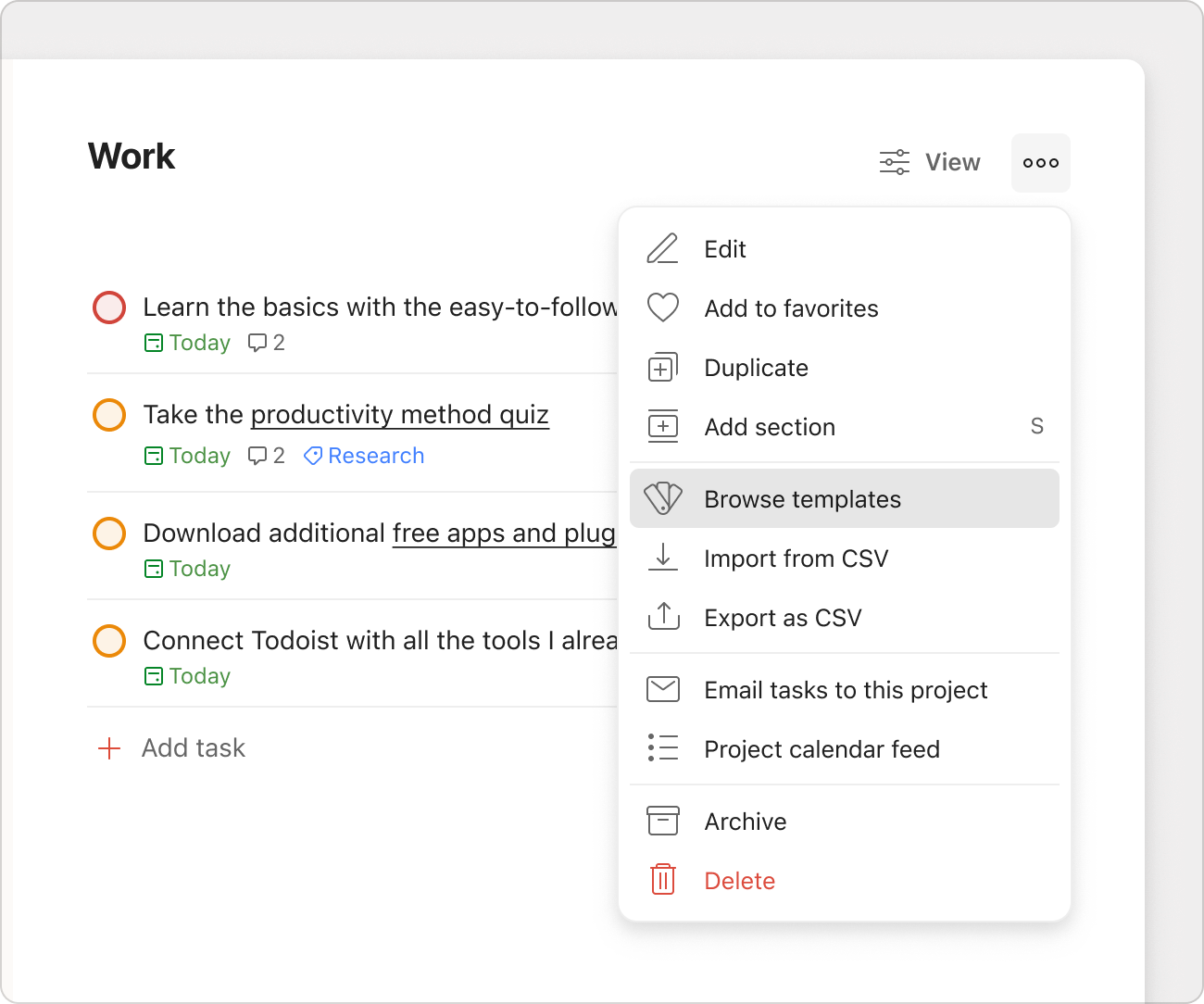 use-todoist-templates